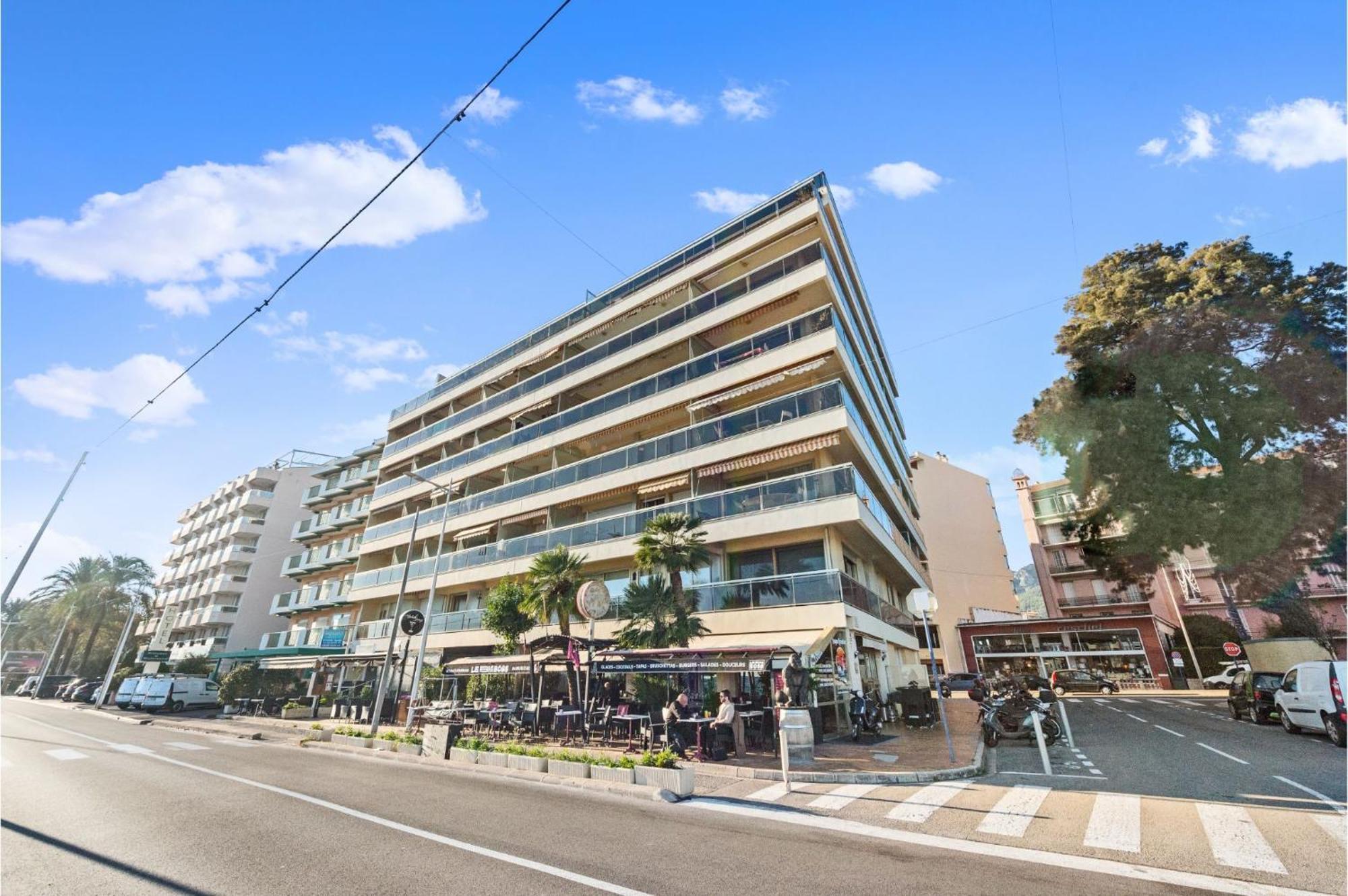 'Le Berkeley' Vue Mer, Centre, Parking Menton Exterior foto